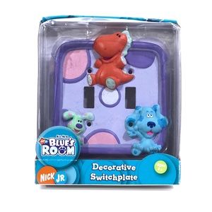 Blues Clues Dog Blue’s Room Kids Decorative Light Switch Plate Cover